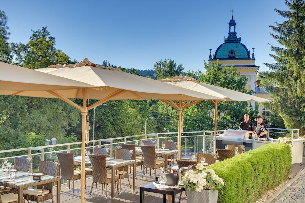 Gourmet Hotel Villa Patriot Mariánské Lázně Exterior foto