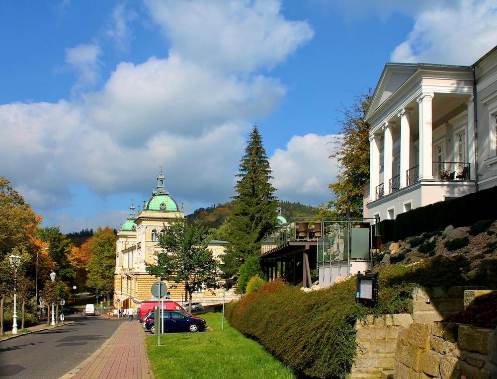 Gourmet Hotel Villa Patriot Mariánské Lázně Exterior foto