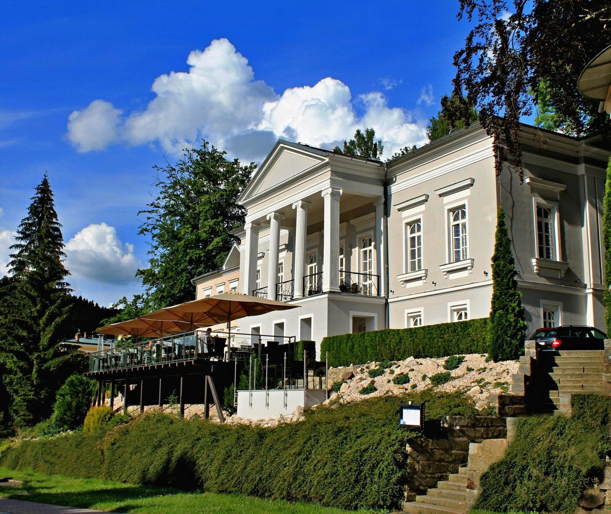 Gourmet Hotel Villa Patriot Mariánské Lázně Exterior foto