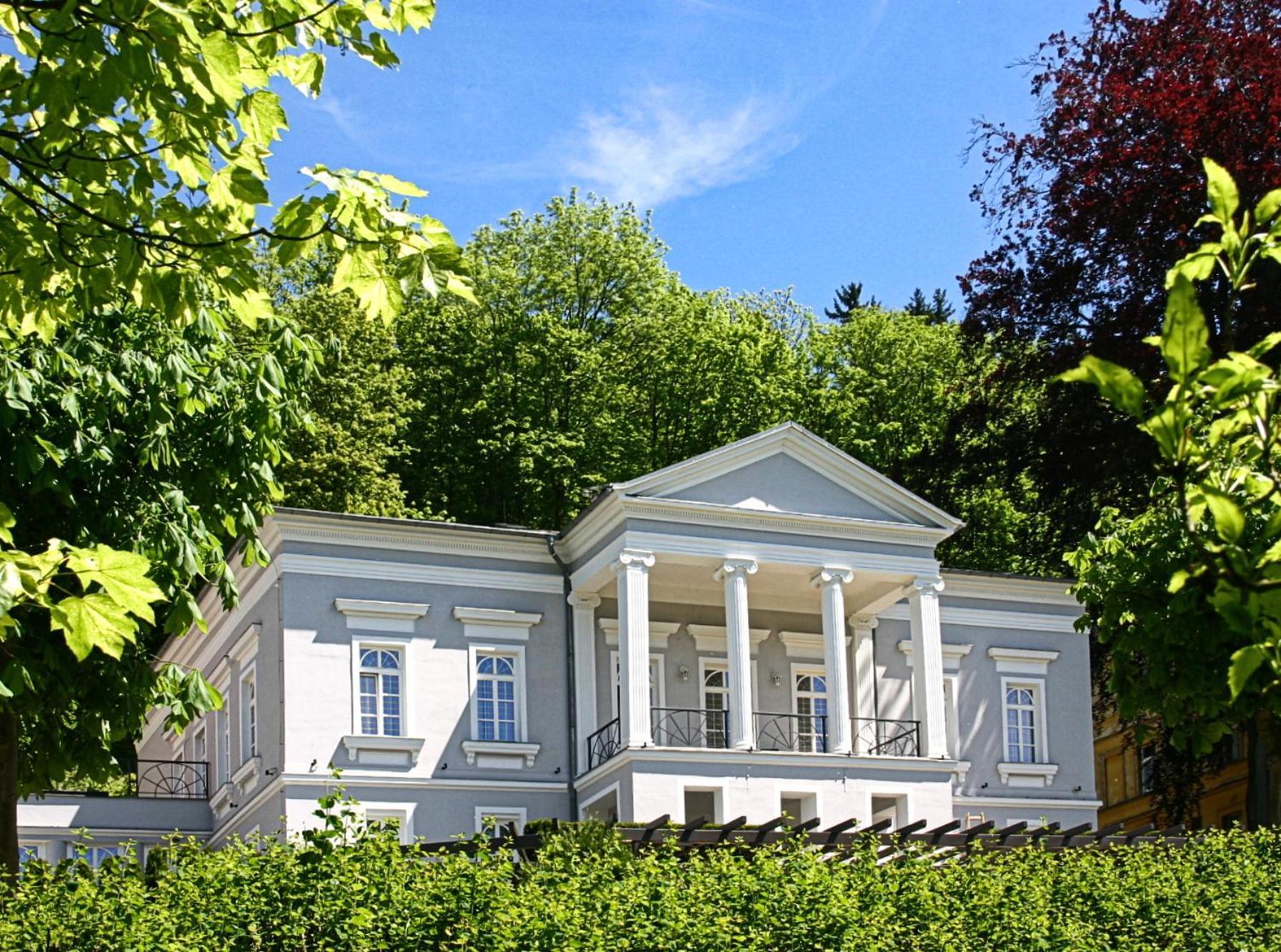 Gourmet Hotel Villa Patriot Mariánské Lázně Exterior foto